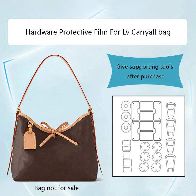 Аппаратная защитная пленка для Lv Carryall, маленькая, средняя, металлическая, антиокислительная, износостойкая защитная металлическая пленка, аксессуары для сумок Детали и аксессуары для сумок
