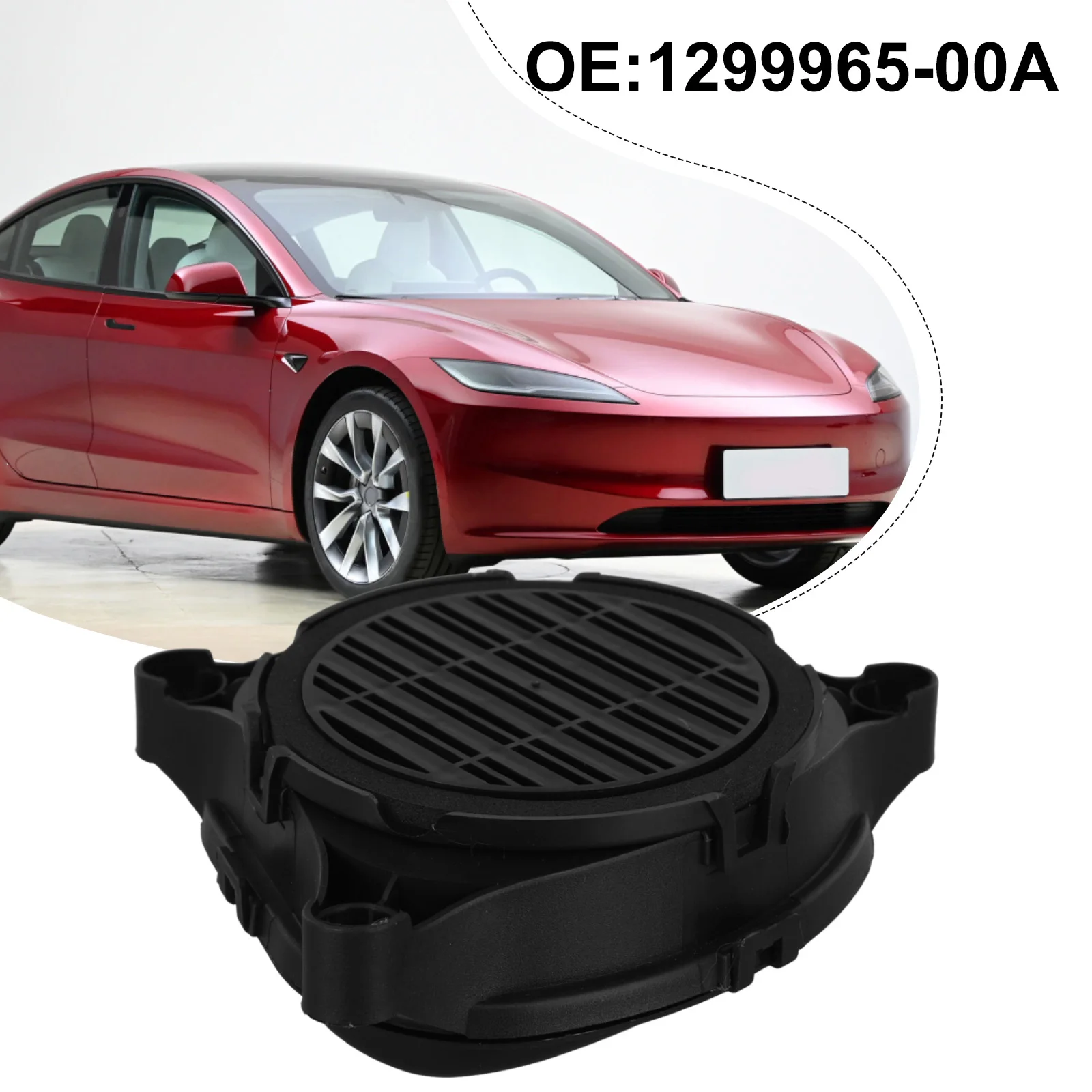 OEM-номер для автомобилей Tesla, пешеходный динамик 1299965 -00-A Динамик Материал ABS Антикоррозийный Недеформированный