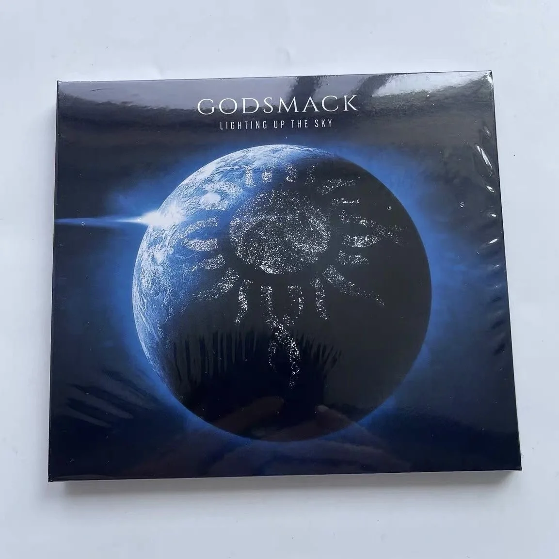 Музыкальный CD-диск в стиле ретро Godsmack, альбом с подсветкой неба, КОМПАКТНЫЙ ДИСК для косплея, CD-плеер, автомобиль, проигрыватель песен, музыкальный подарок