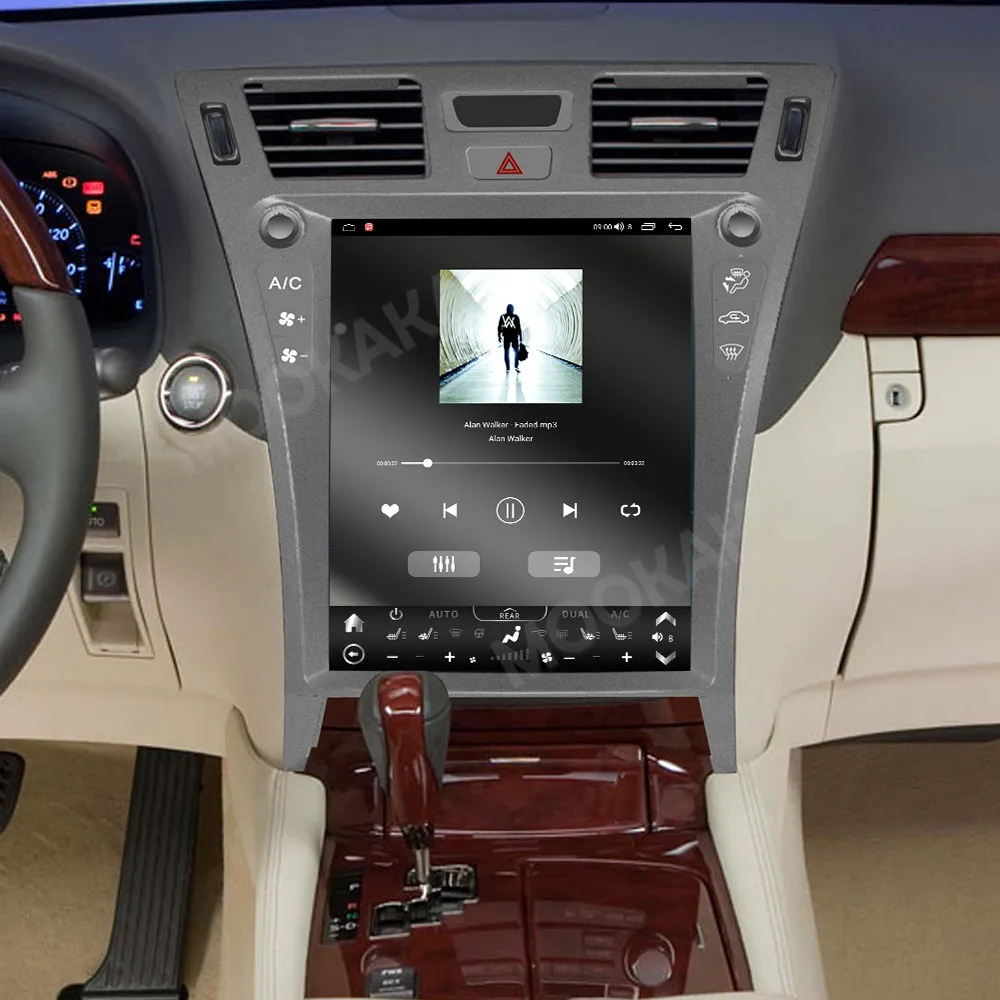 Автомобильный радиоприемник с сенсорным экраном для Lexus LS460 2006-2012 Android GPS автомобильный мультимедийный радиоприемник стереоприемник головное устройство