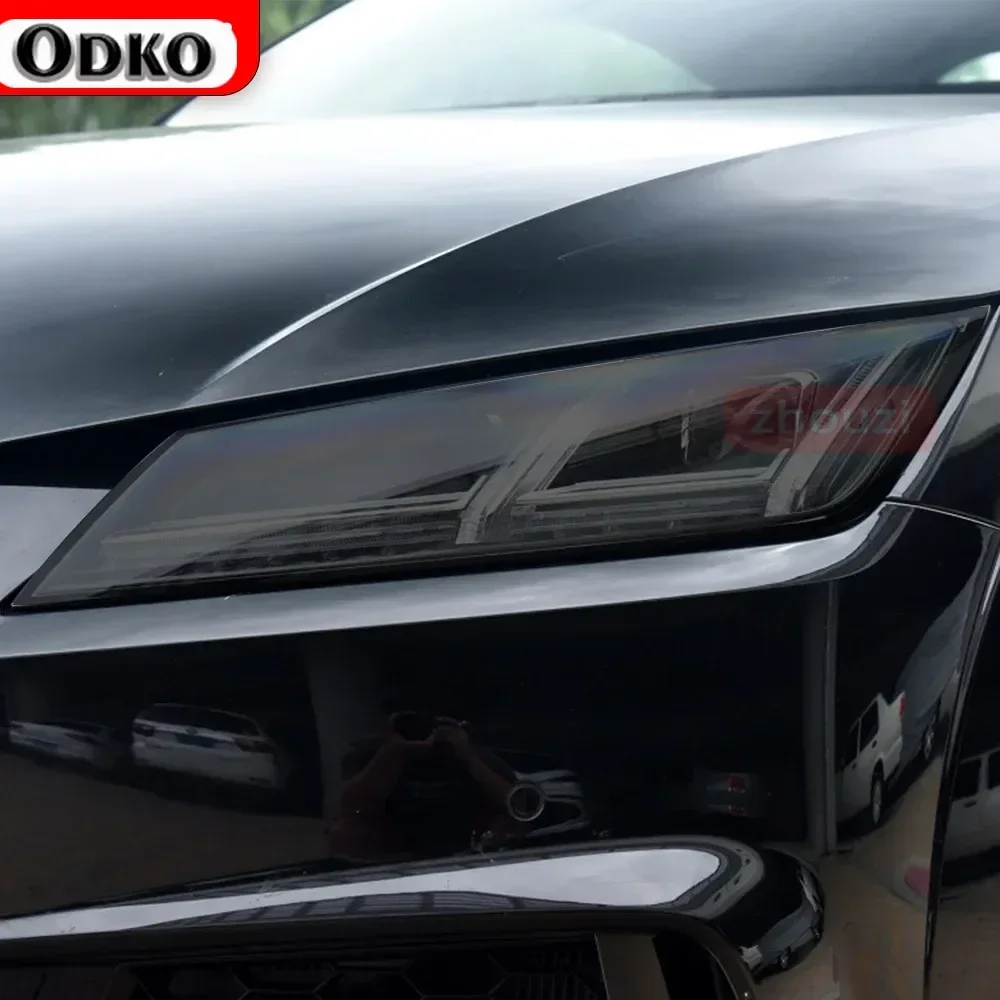 2 шт., Защитная пленка для автомобильных фар, для Audi TT TTS TTRS MK3 2015-On
