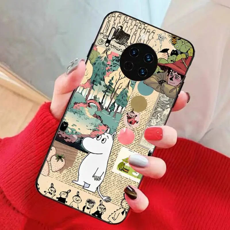 Фото Комикс M-Moomin милый хиппи чехол для телефона Huawei Mate 10 20 30 40 50 lite pro Nova 3 3i 5 6 SE 7 pro 7SE №3