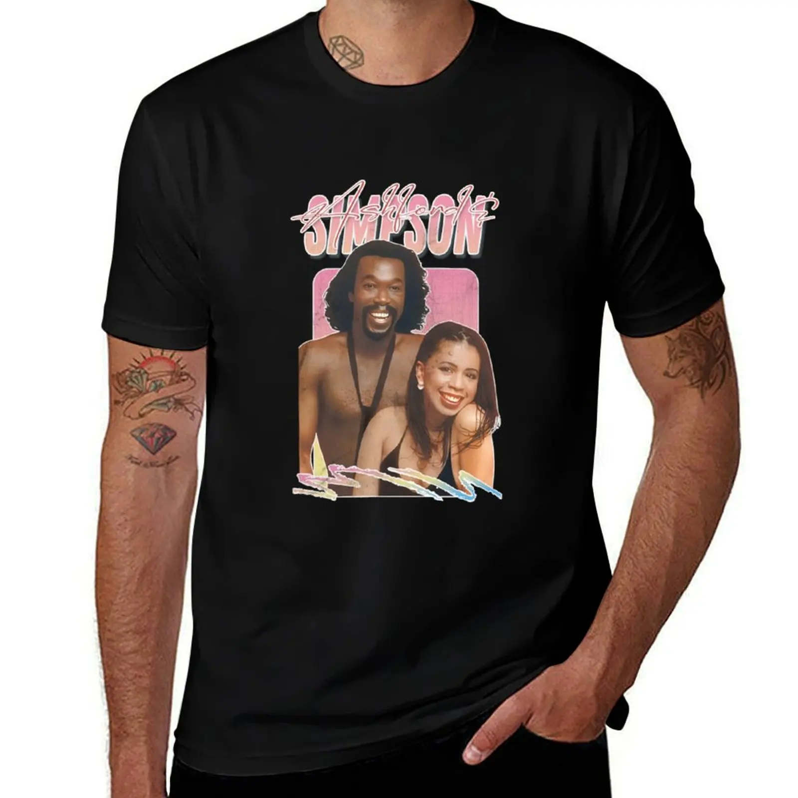 Футболка Ashford & Simpson для любителей спорта, модные рубашки, мужская футболка