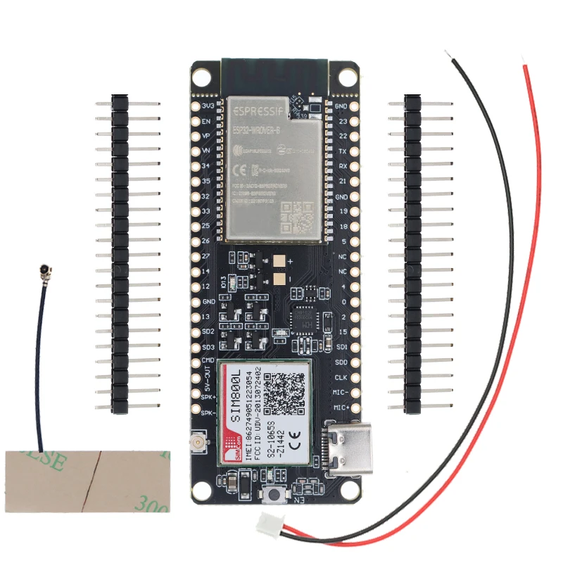 TTGO T-Call V1.4 CH9102F ESP32 беспроводной модуль SIM-антенна SIM-карта SIM800L Модуль и GSM/GPRS антенна для arduino