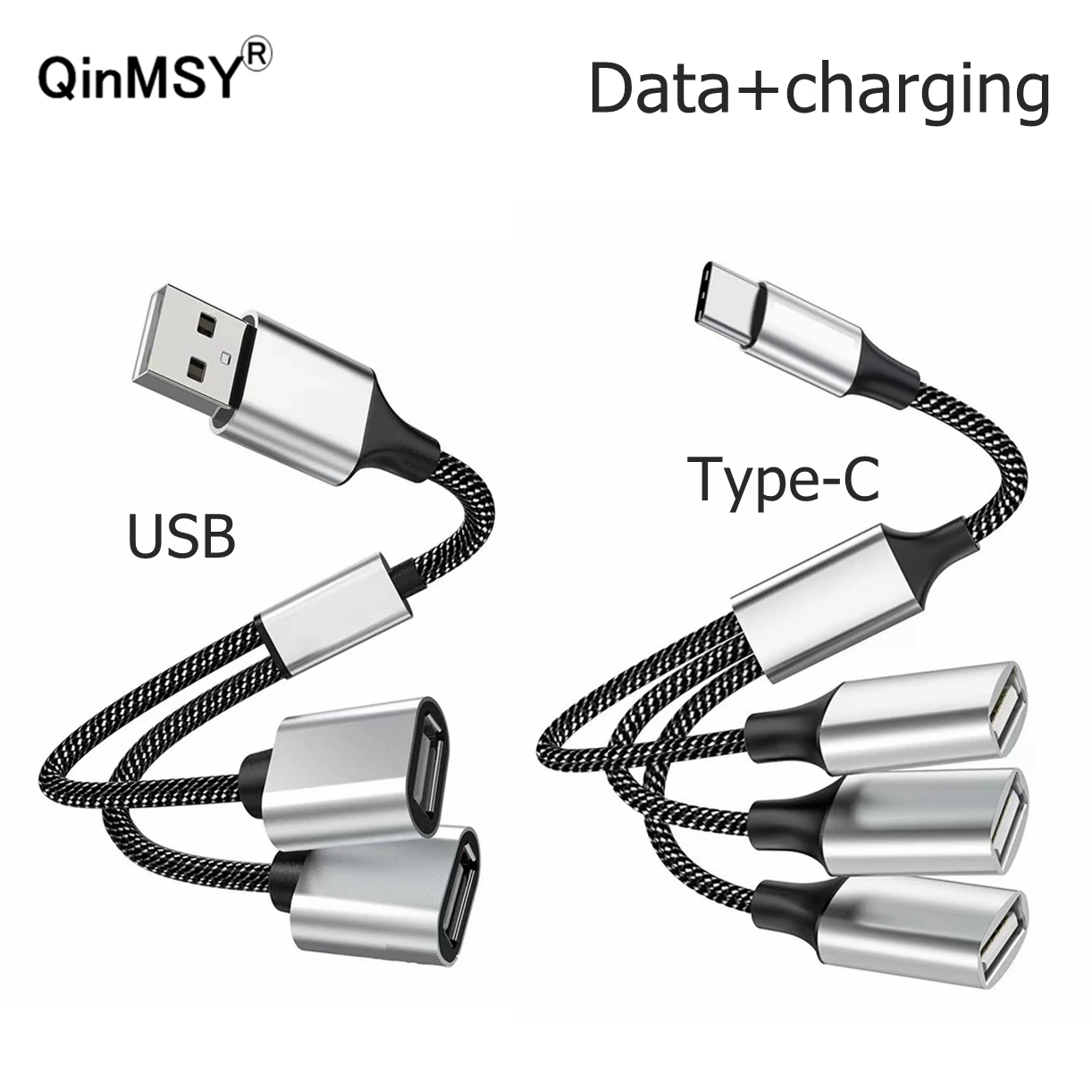 USB C-концентратор 3,0 Type C 3,1, 4 порта, мультиразветвитель, адаптер OTG для Xiaomi, Lenovo, Macbook Pro, 13, 15, Air Pro, компьютерные аксессуары для ПК