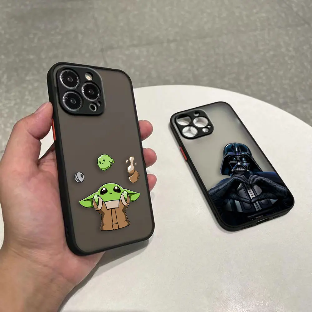S-Star W-Wars Future Warrior Y-Yoda Cover Матовый чехол для Iphone Apple 16, 15, 14, 13, 12, 11 X XS 8 7 Pro Max Полуматовый чехол Funda