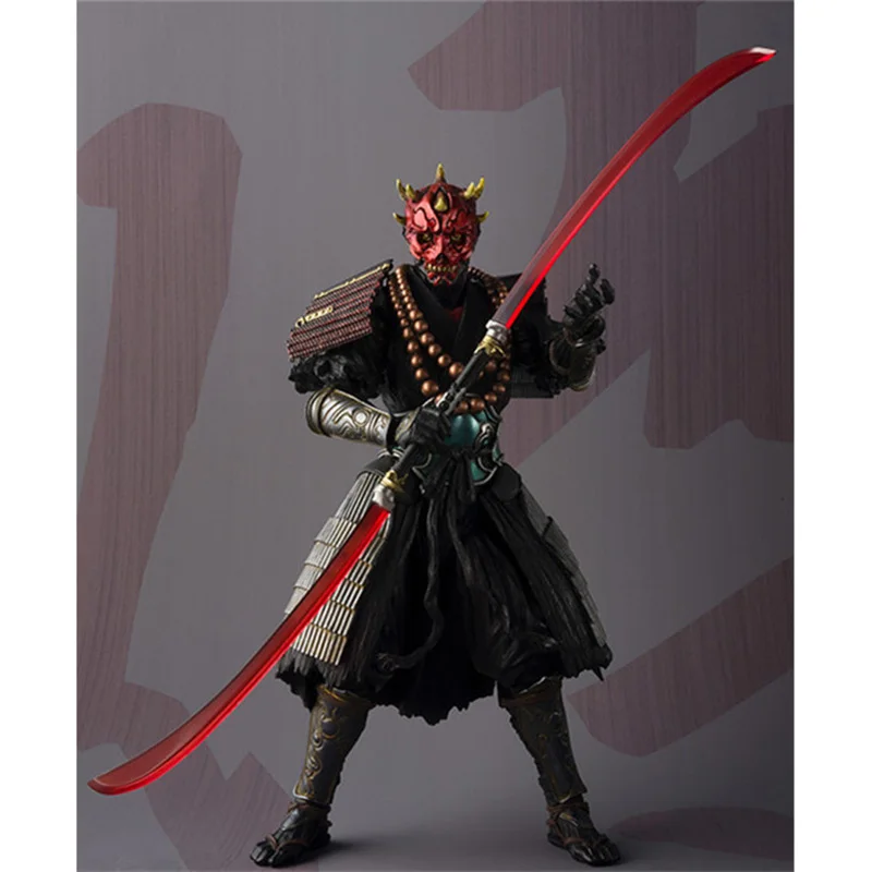 Фото Фигурка Звездной войны Samurai Taisho Boba Fett Death Star Armor Darth Maul Vader Akazonae Royal Guard Taikoyaku Фигурка Игрушка в подарок №2