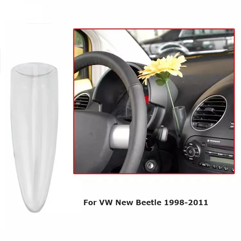 Прозрачная ваза для цветов VW New Beetle 1998-2010 1C08584616TP, автомобильные аксессуары для украшения интерьера