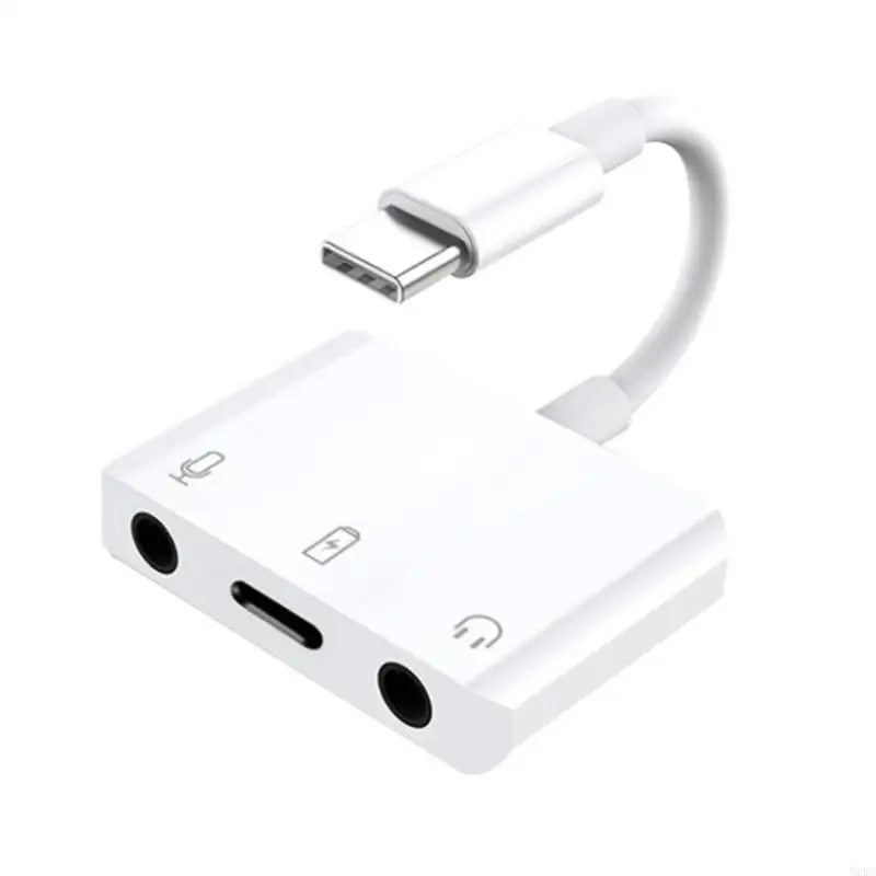 M2EC Stereo Mic Discher Hearnet разъем 3,5 мм кабельный адаптер тип-C звуковая карта