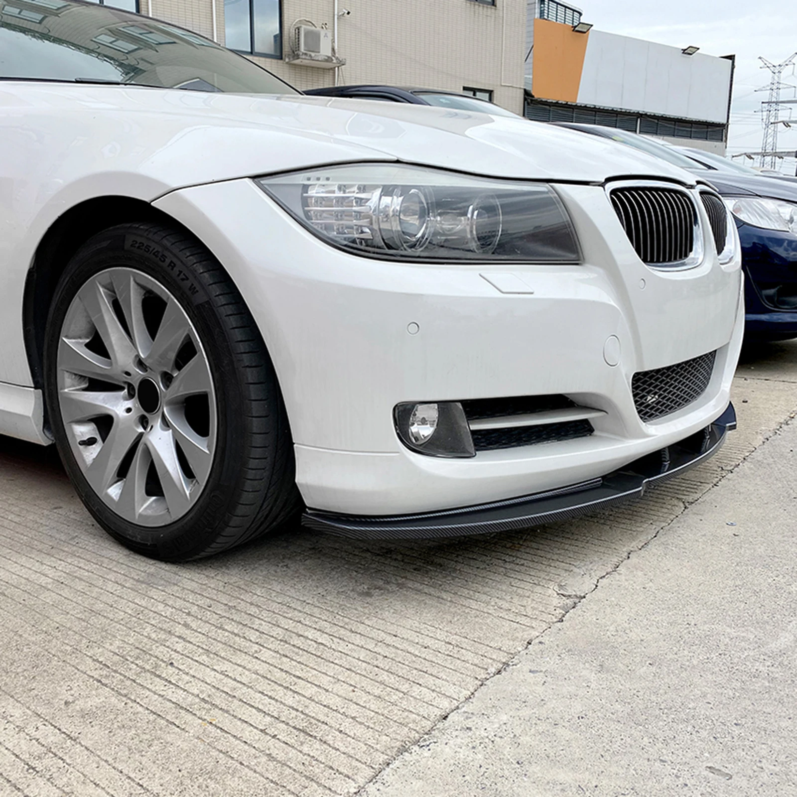 Спойлер переднего бампера для BMW 3 серии E90 E91 LCI 318i 320i 325i 330i 2009-2012, базовая стандартная защитная пластина сплиттера (art.: 3920cab3c7ba0) - 3920cab3c7ba0