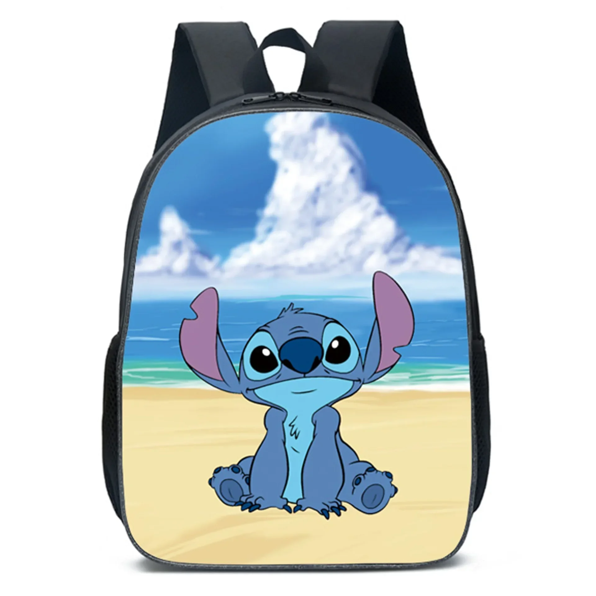 Фото Disney Stitch Tas Танак laki-laki dan perempuan ransel берпергианская 16 inci Disney stitchпраздничный подарок на день рождения №5