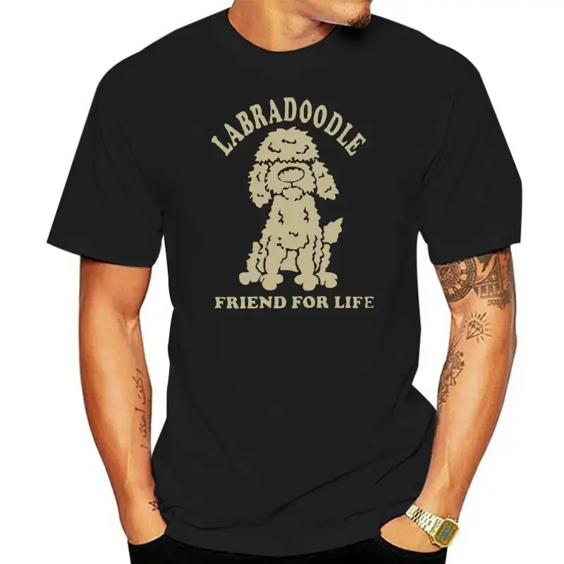 Мужская футболка Labradoodle Dog Lovers Pet в подарок, размер S XXL