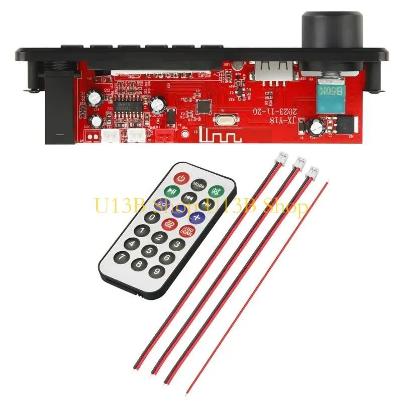 Фото U13B 2x25W 50W Усилитель по беспроводной декодированию платы DIY CAR Radio Module USB Звуковой звук звуковой модуль звук №4