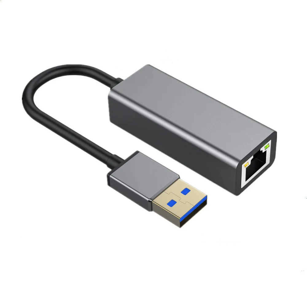 Адаптер Ethernet с портом USB 100/Type-C на Ethernet, 10/1000 Мбит/с