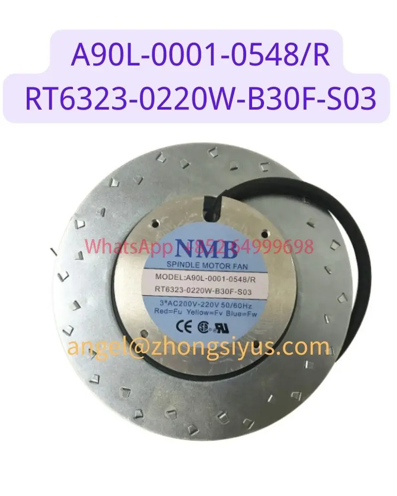 A90L-0001-0548/R RT6323-0220W-B30F-S03 Совершенно новый шпиндельный вентилятор