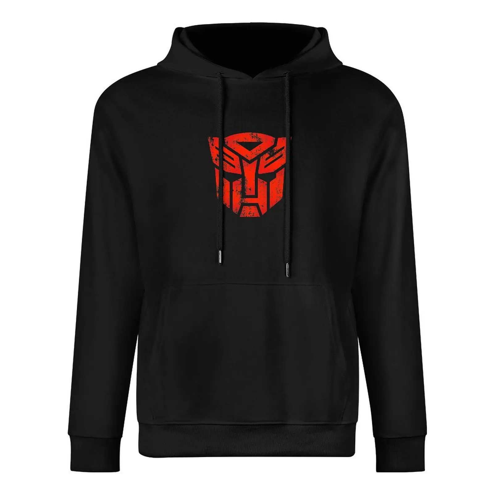 Фото Логотип Autobots · Пуловер с капюшоном, осенние новинки, рубашка с капюшоном, одежда в корейском стиле, мужская толстовка с капюшоном №3