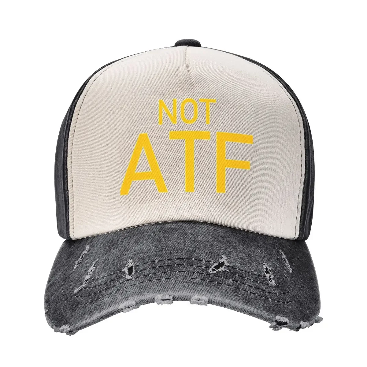 Not ATF - Gun Meme, BATFE, Gun Rights Бейсбольная кепка Роскошная шляпа из пенопласта для вечеринки Роскошная кепка модные шапки для мужчин и женщин