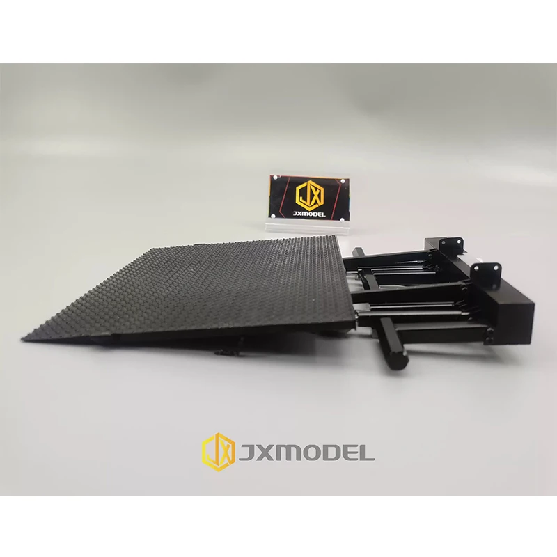 Фото JXmodel 1/14 RC контейнерный грузовик хвостовой подъемник подъемная дверь доска разгрузка хвостовая доска для 1/14 RC контейнер грузовик запчасти аксессуары №4