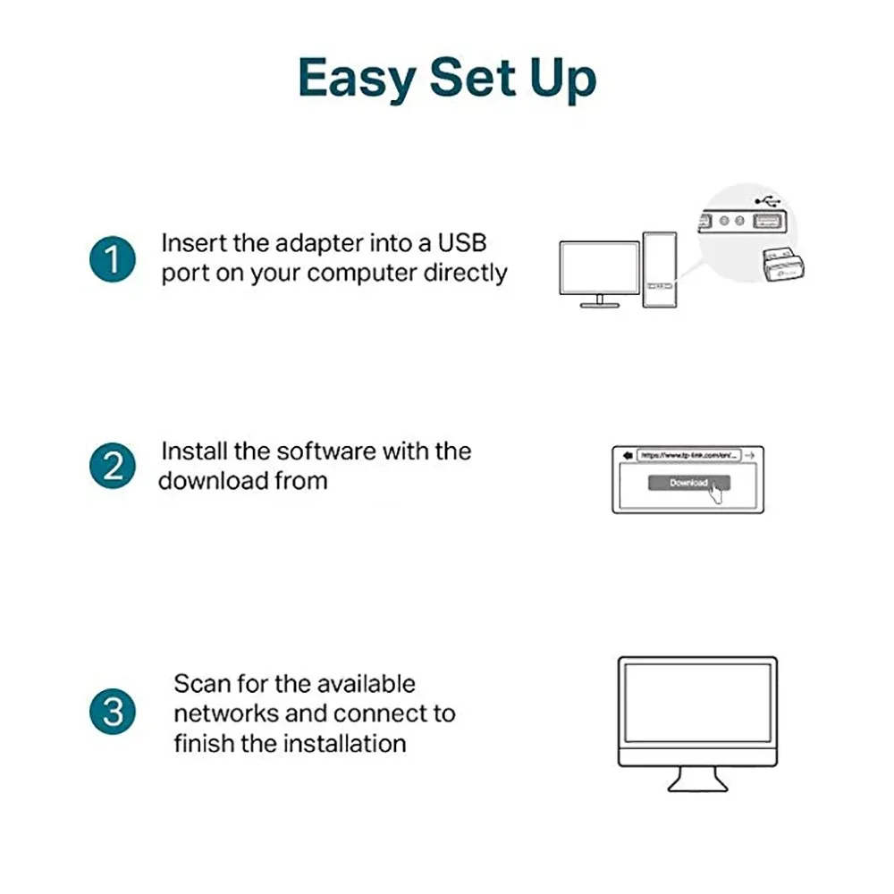 Фото RTL8188 150 Мбит/с USB-адаптер Wi-Fi для Raspberry Pi, адаптер беспроводной сетевой карты Wi-Fi-ключ для настольного ноутбука, ПК с Windows №5