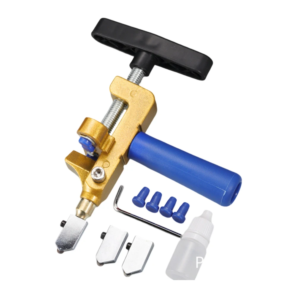 Ergonomic Cutting Tool Manual Tile Cutting Tool Blue Red Black Comfortable Grip Cutting Tool Professional Tile Cutter