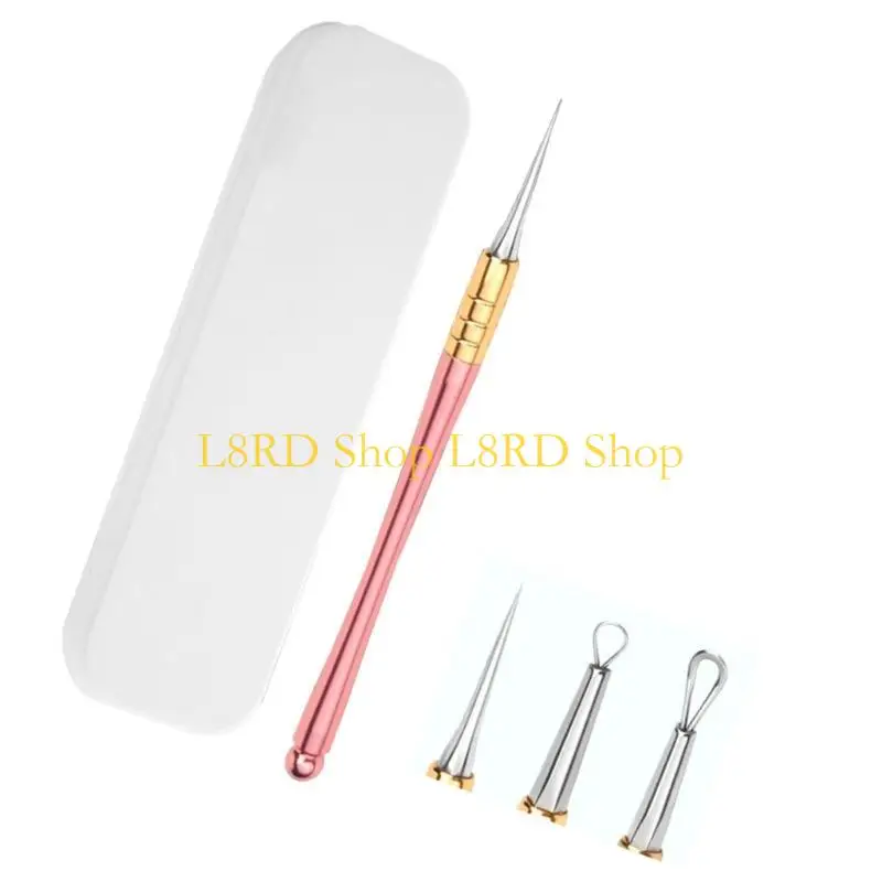 L8rd 3 в 1 комедона -экстрактора, набор Acnes Blackhead Удаление прыщей