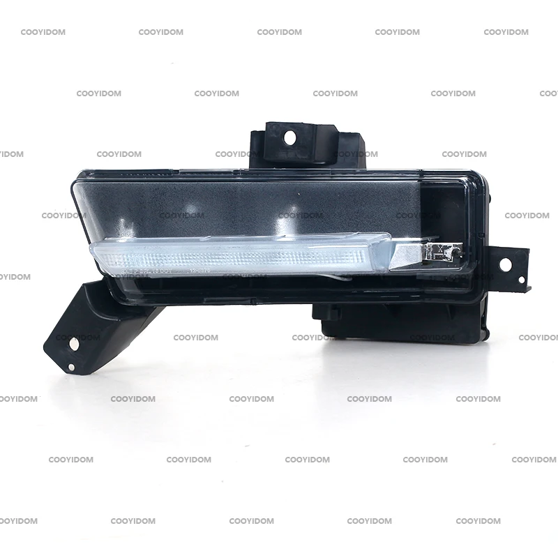 Фото Противотуманные фары для Chevrolet Camaro SS 2016 2017 2018, автомобильные светодиодные DRL с прозрачными линзами, белые светодиодные дневные ходовые огни №4