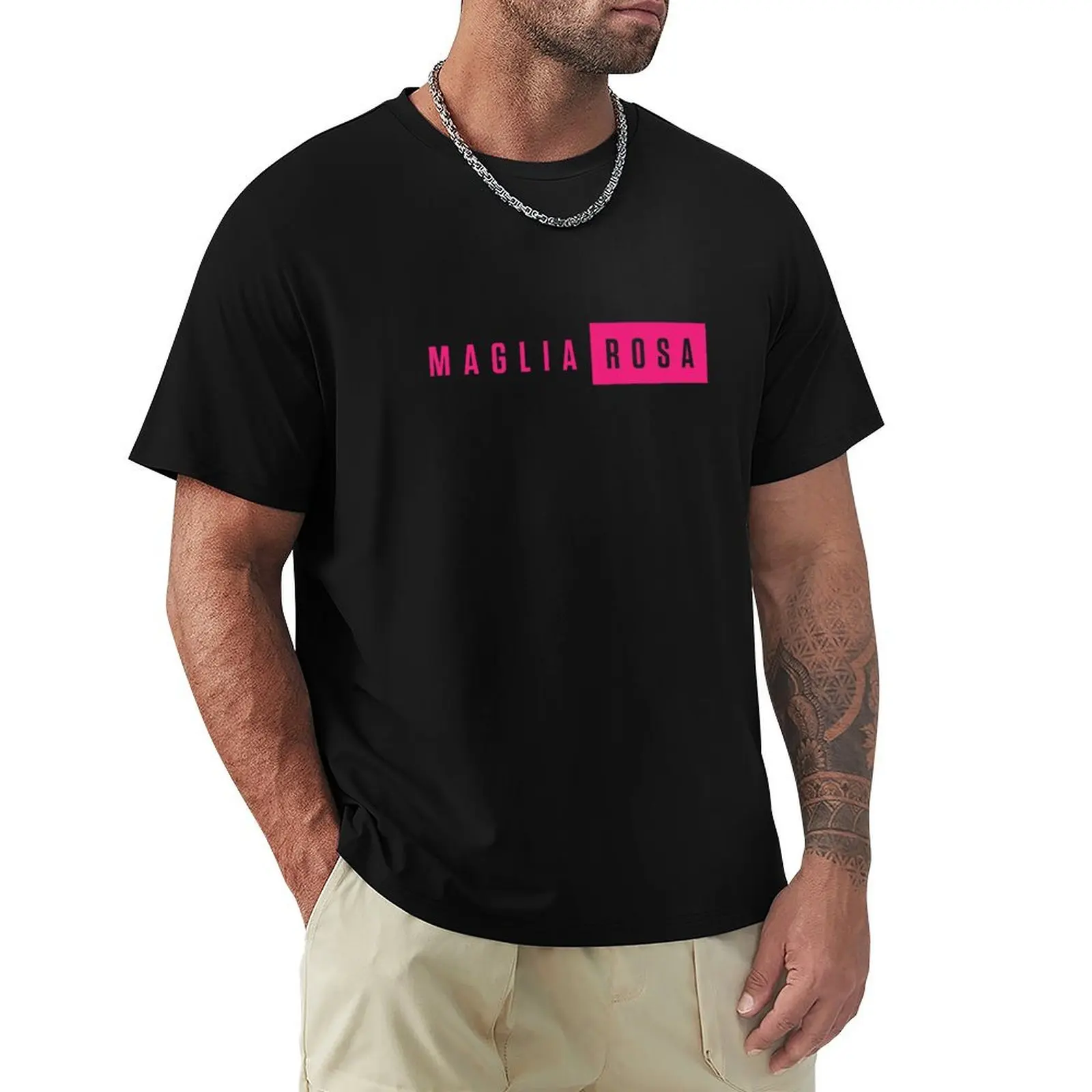 Футболка для велоспорта Maglia Rosa, Giro D', блузка, летняя рубашка, мужские белые футболки