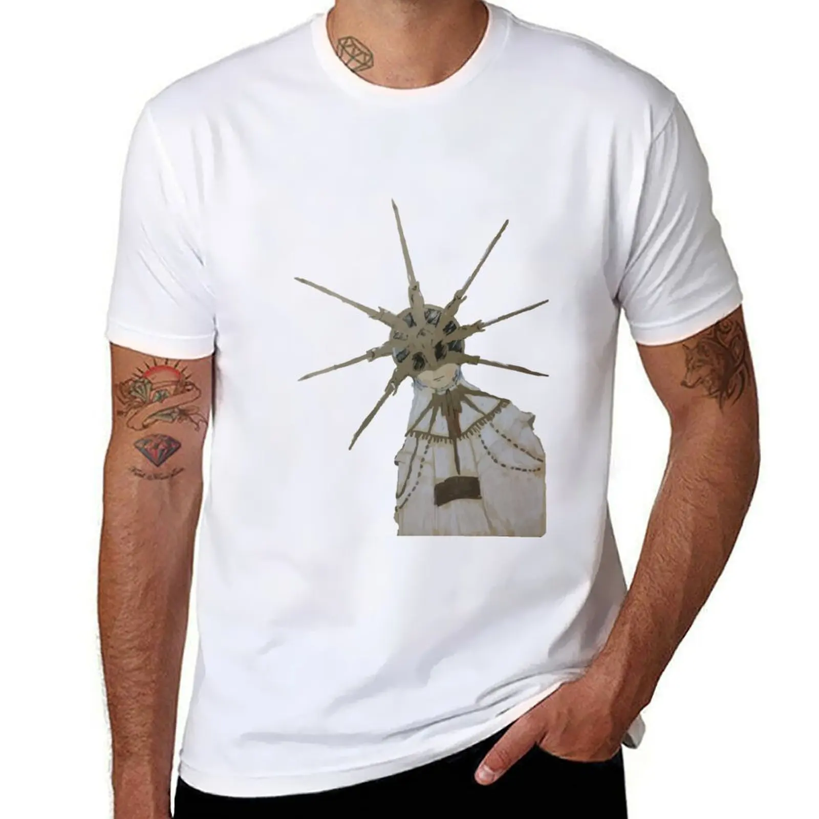 Футболка Dark Sun Vissndolin, мужская футболка с принтами, роскошная футболка