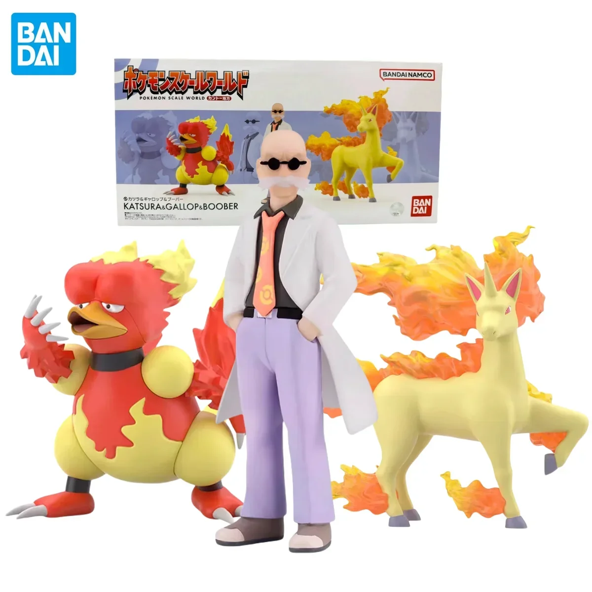 BANDAI Katsura Gallop Boober Фигурки Pokemon SCALE WORLD Аниме Фигурки Игрушки Подарочная Коллекционная модель