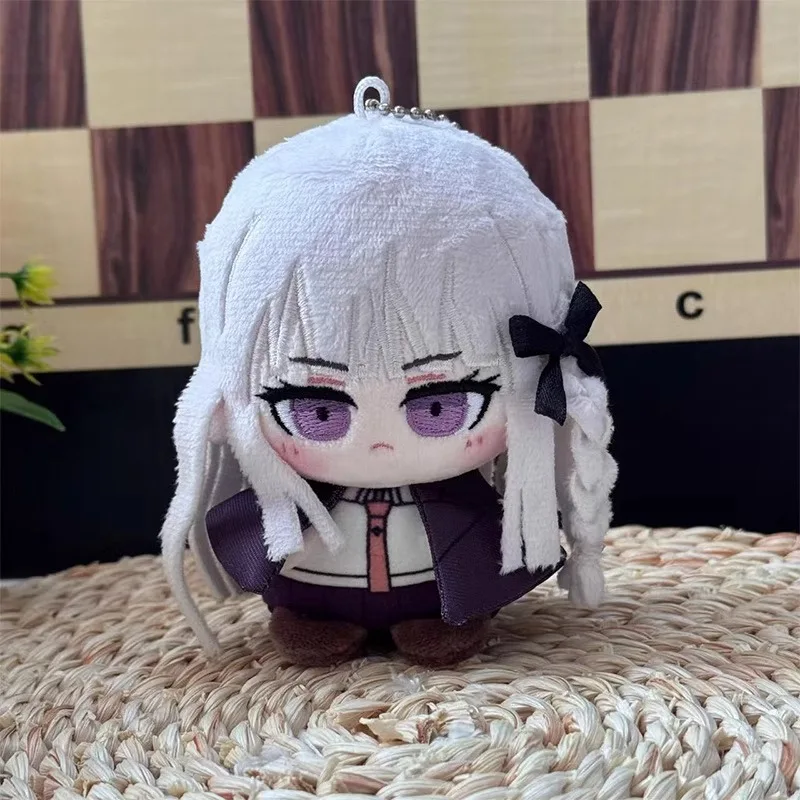 Фото Аниме игра Danganronpa3 Kokichi Oma Kawaii косплей хлопок Dango кукла брелок кулон плюшевый мини-брелок игрушечные фигурки фанаты подарок №3