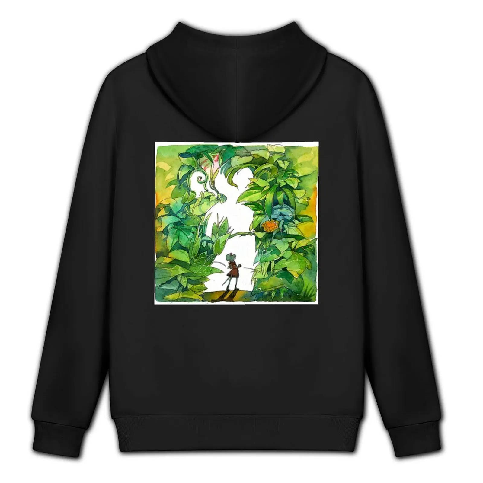 Фото Толстовка с капюшоном Secret World of Arrietty, мужской зимний свитер, мужская осенняя одежда, осенняя одежда, толстовка №5
