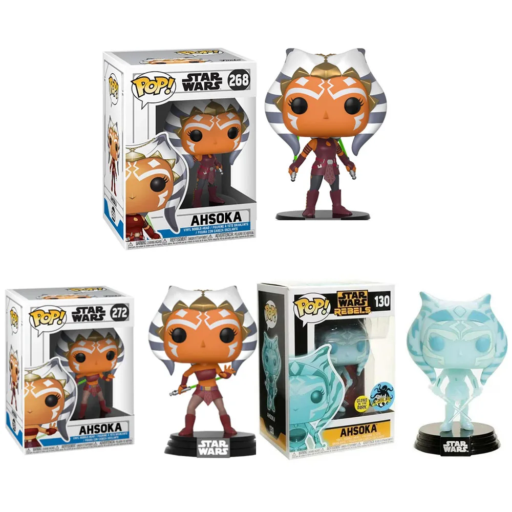 Funko Pop Ashoka # 130 # 272 # 268 виниловые фигурки, куклы, подарок для детей