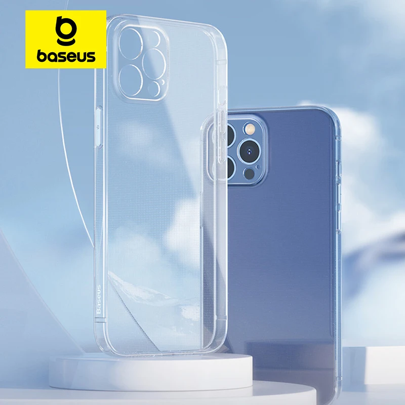Прозрачный силиконовый чехол Baseus для iPhone