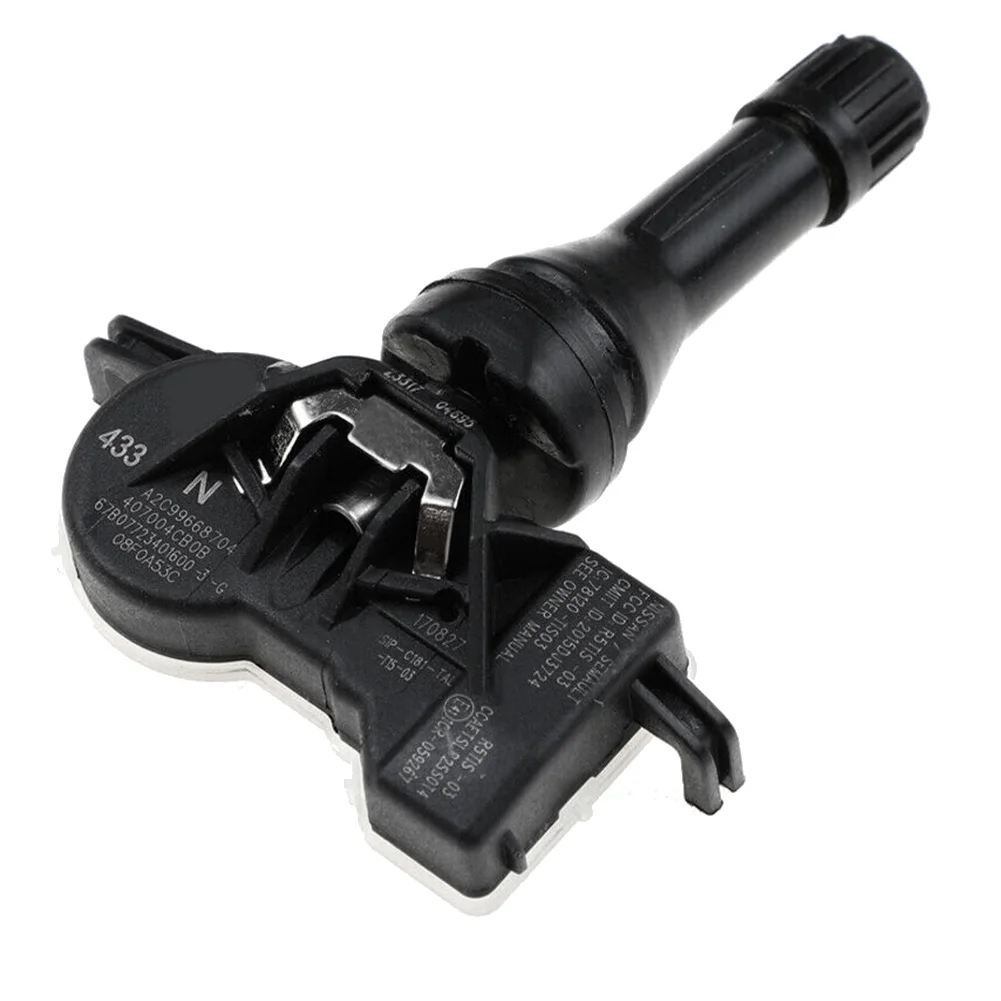 Фото Датчик давления в шинах TPMS 407004CB0B, 4 шт., для Nissan Qashqai J10 J11 X-Trail NV200 Leaf Juke Note, для Lada Vesta Granta №4