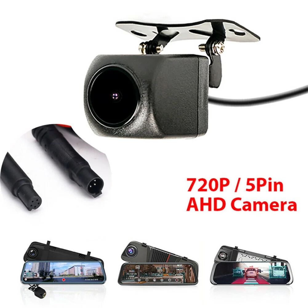 5-контактный Автомобильный видеорегистратор AHD720P, Автомобильный видеорегистратор, камера заднего вида с углом обзора 170 °, Автомобильный видеорегистратор на зеркало, видеорегистратор, камера заднего вида 2,5 мм, водонепроницаемый