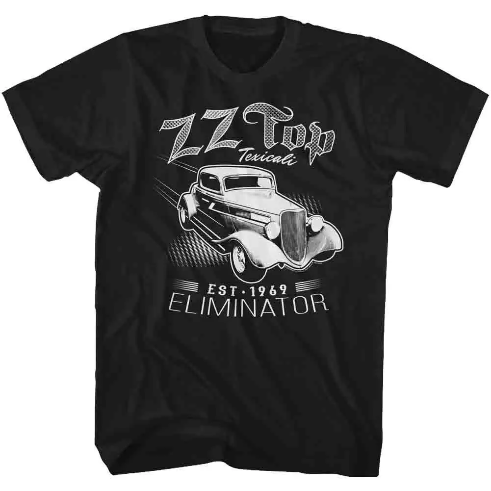 Мужская футболка ZZ Top Texicali Est 1969, элиминатор, товары рок-музыки группы