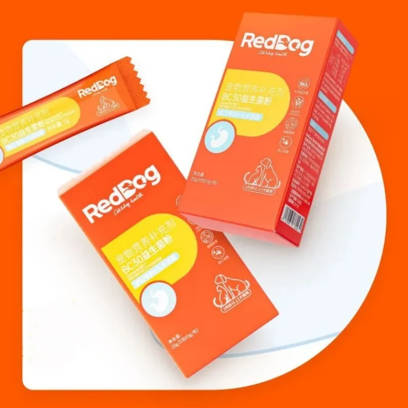 Фото Пробиотики RedDog Pet для котенка, молодой кошки, собаки, питательная добавка, способствует балансу травленности, здоровой желоб, укреплению физиологии №2