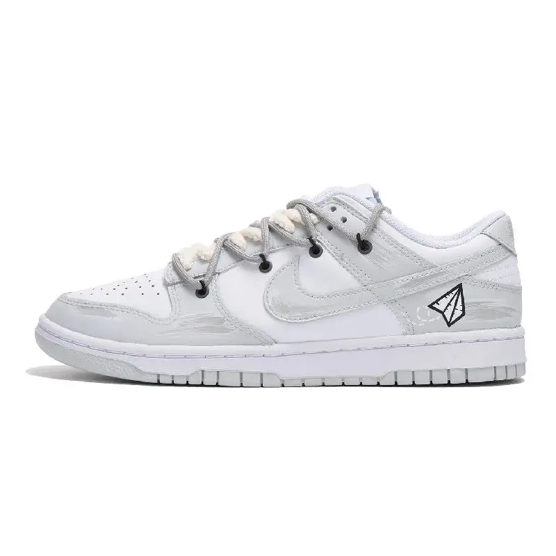 Фото 【Настроить】Мужские кроссовки Nike Dunk Low Skate Кроссовки DV0831-101 №2