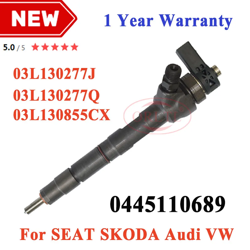 Дизельный топливный инжектор ORLTL Common Rail 0445 110 689 0445110689 для VM AMAROK 2,0/CADDY/GOLF/AUDI A1 A4 0 445 110 689