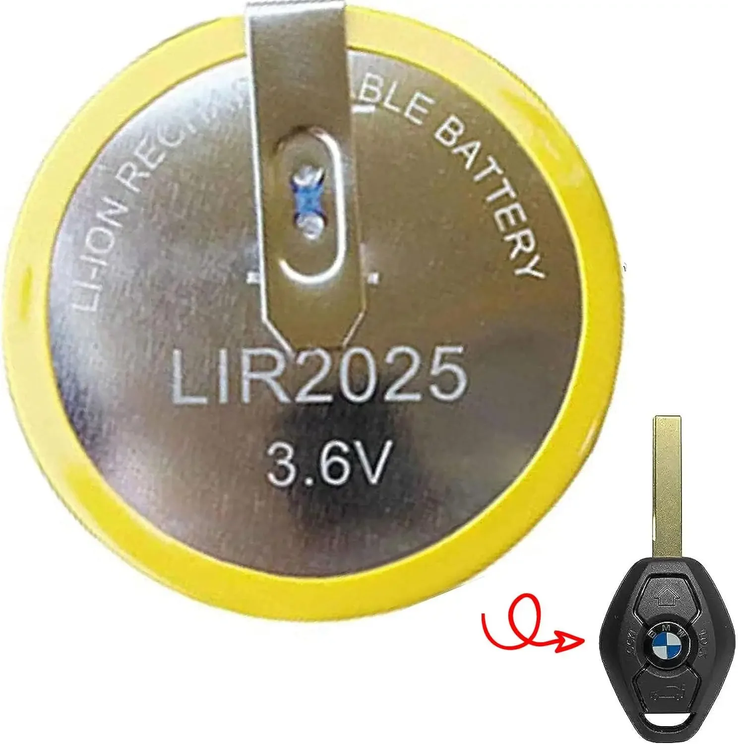 Сменный аккумулятор для LIR2025 90 градусов для BMV Mini Cooper M3 M5 M6 Z3 E63