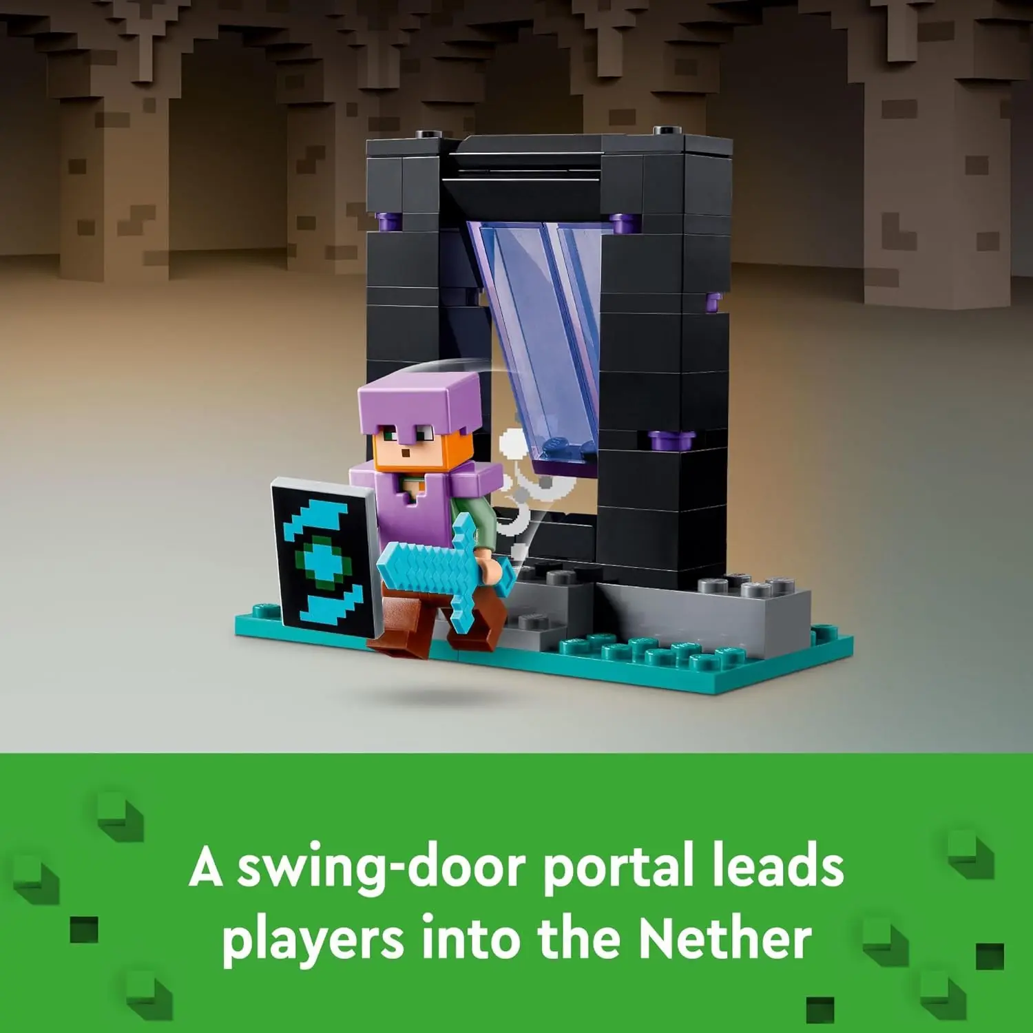 Фото Конструктор LEGO Minecraft The Armory, экшн-игрушка для геймеров и детей, подарок для мальчиков и девочек 7 лет и старше, 21252 №5