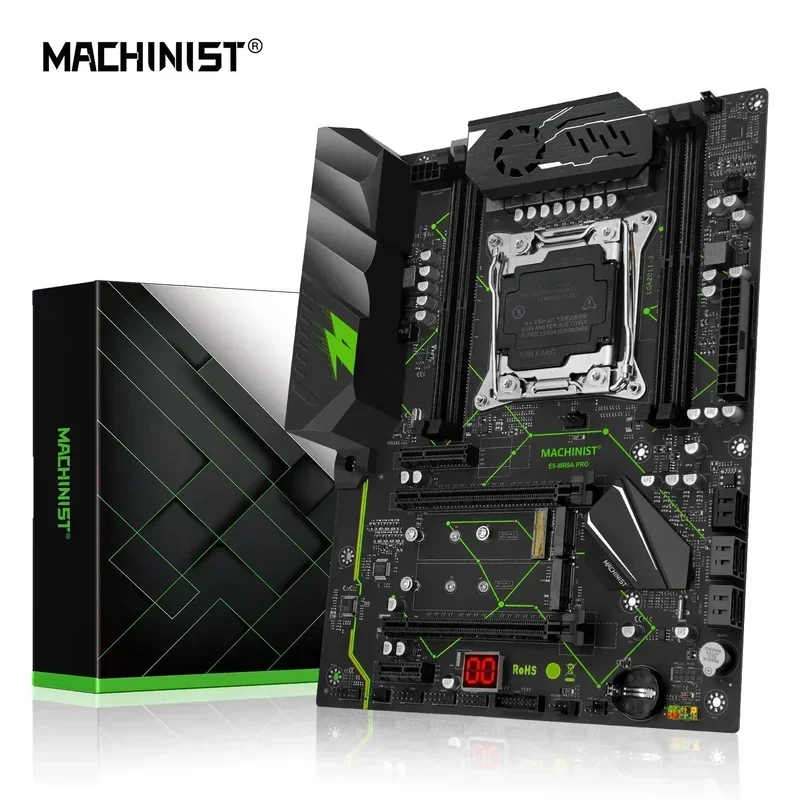MACHINIST E5 MR9A PRO ATX X99 Материнская плата с поддержкой LGA 2011-3 Xeon E5 V3 V4 Процессор DDR4 RAM Четырехканальная память NVME M.2