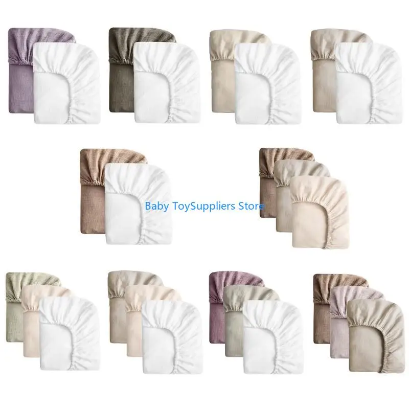 R1WF 2PCS/3PCS Хлопковая кроватка для новорожденных. Постельное белье