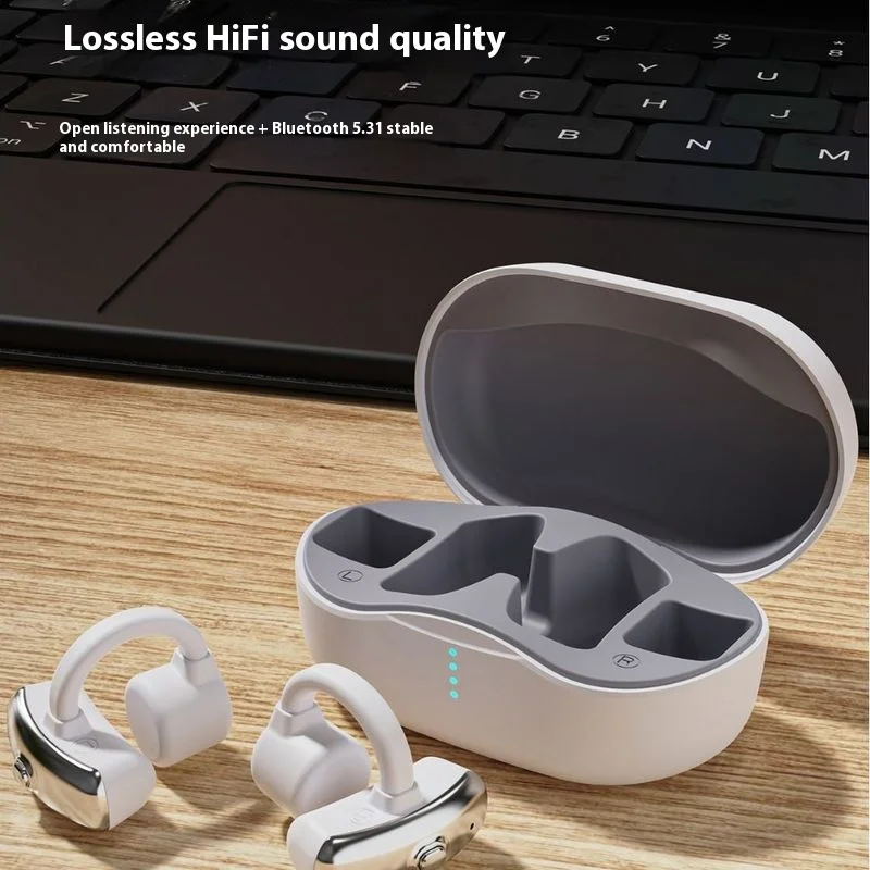 Спортивные беспроводные Bluetooth-наушники с костной проводимостью для езды на велосипеде, бега, водонепроницаемые одиночные наушники, портативные аудио-видео устройства
