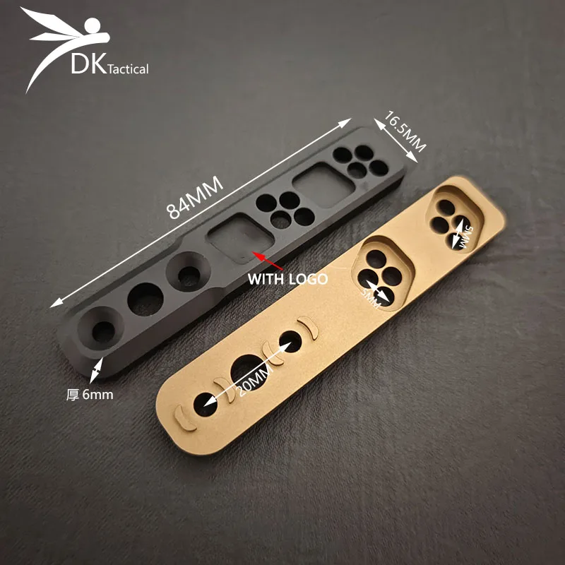 Тактический фонарь с ЧПУ MLOK Keymod 20 мм Picatiny для оружия для SF M300 M600 Scout Light, тактическое снаряжение, крепление для фонарика, база