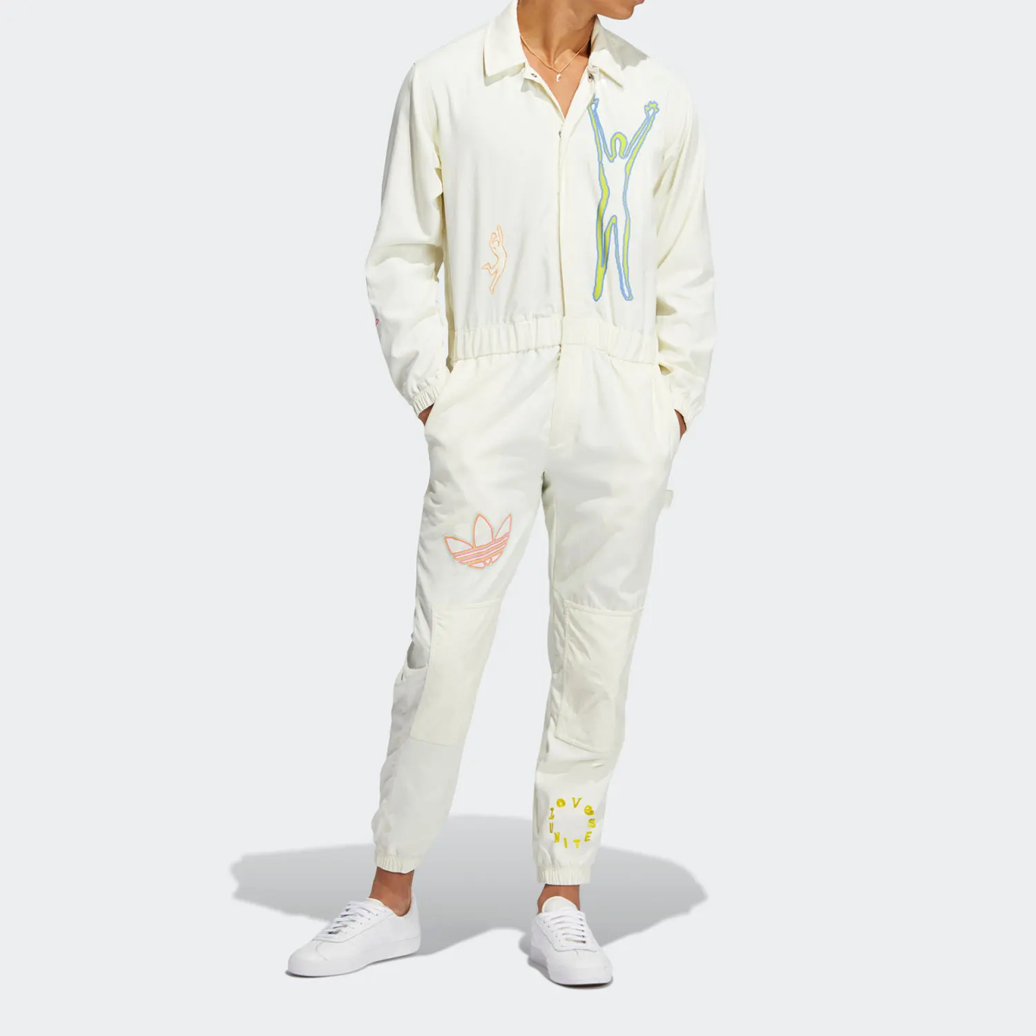 Спортивное боди унисекс Adidas Originals LOVE UNITES JUM H43972