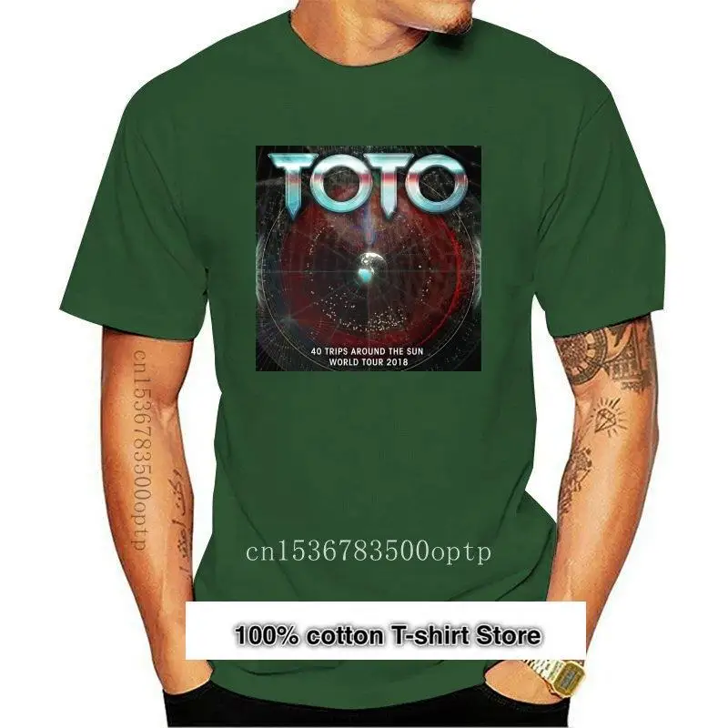 ToTo Tour-Camiseta de manga corta para hombre, Camisa de algodón con estampado, цветная черная, S-3XL, модная, 2021 г.