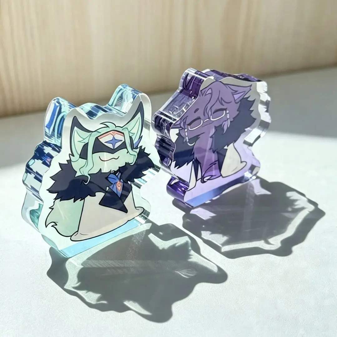 Подставка для фигурок из акрила Pantalone, коллекционный брелок Anime Yuanshen, украшение для стола, аксессуары