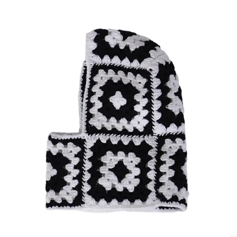 K1me Halloween Cosplay Party Hats Balaclava Шляпа зимние вязаные шляпы.