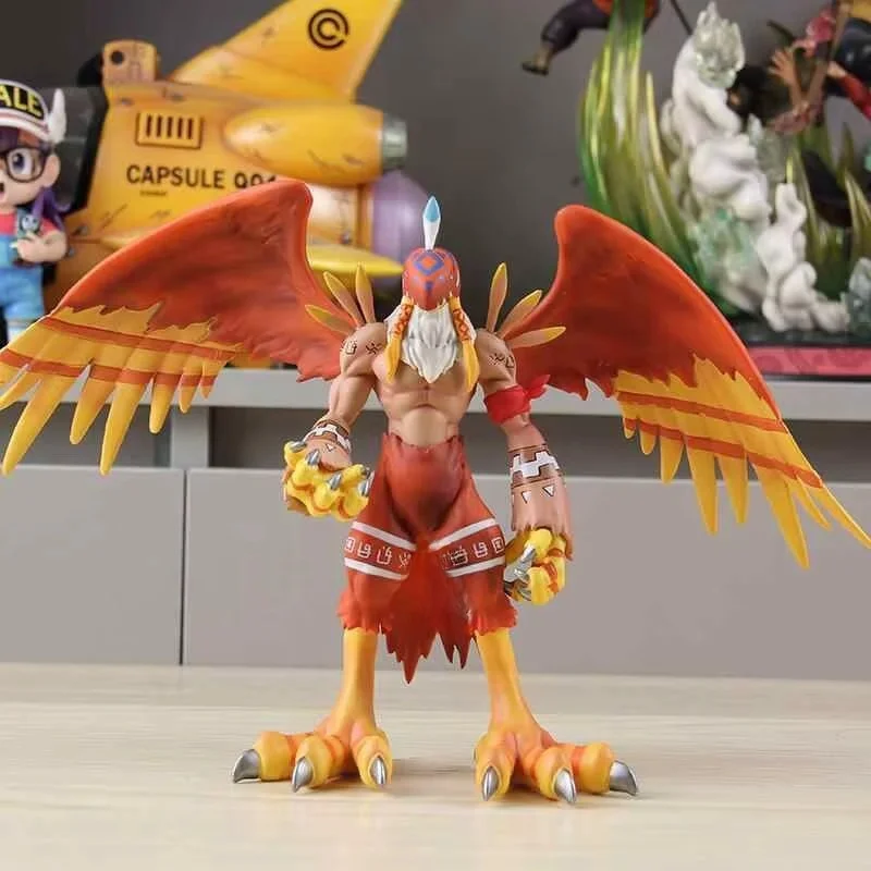 Фигурка аниме Digimon, фигурки пиямонов, фигурки Birdramon, фигурки Garudamon, Gk, статуя из ПВХ, кукла, рождественские подарки, коллекция украшений, игрушки
